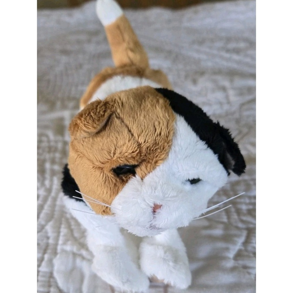 FurReal Friends Newborn Kitty Cat Kitten Calico Hasbro + Batteries 7" 2009